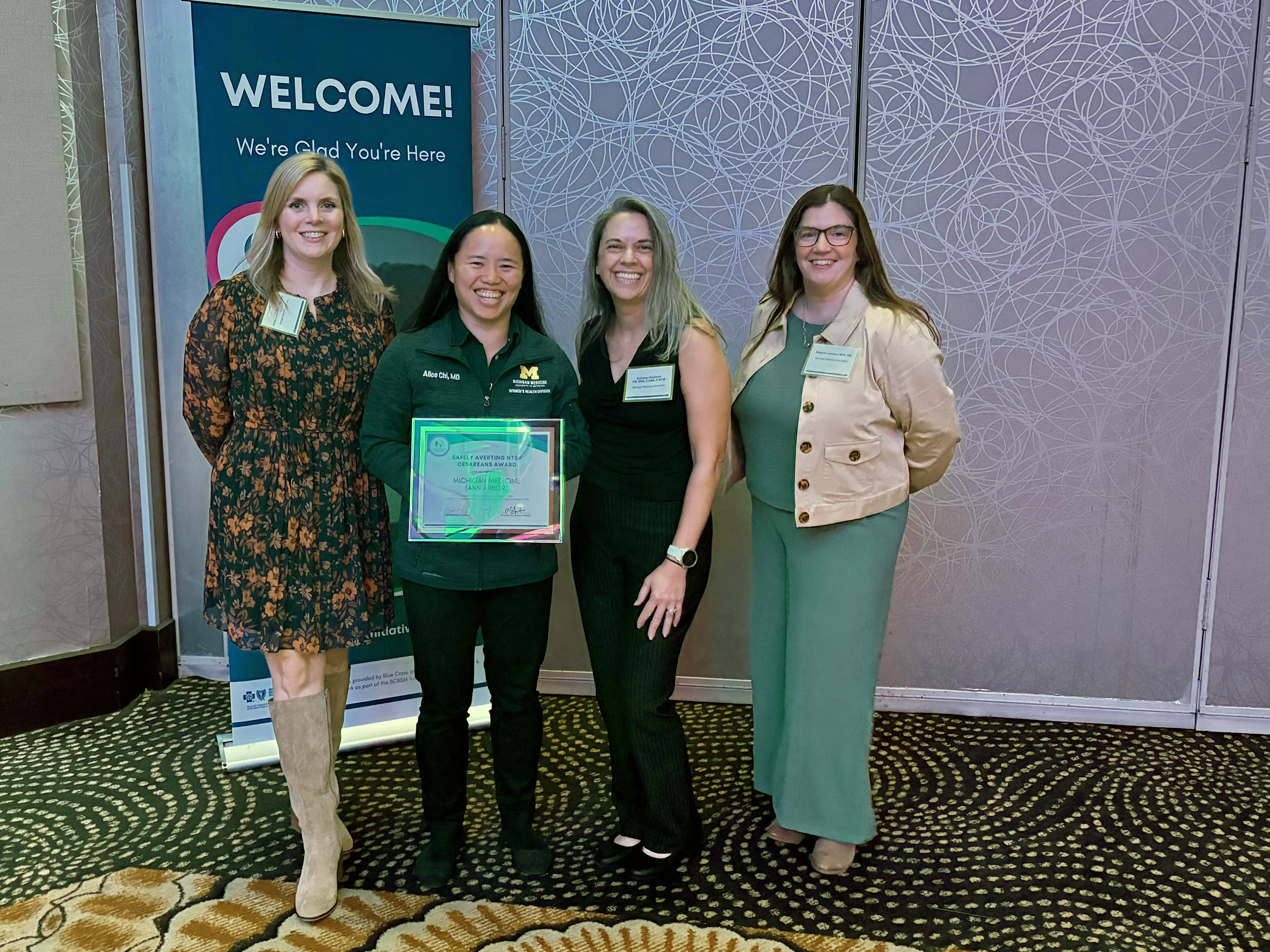 Michigan Medicine Ann Arbor team with 2026 OBI award